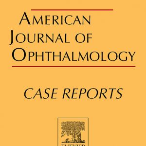 A case report co-authored by our founder has been recently been published in the American Journal of Ophthalmology Case Reports